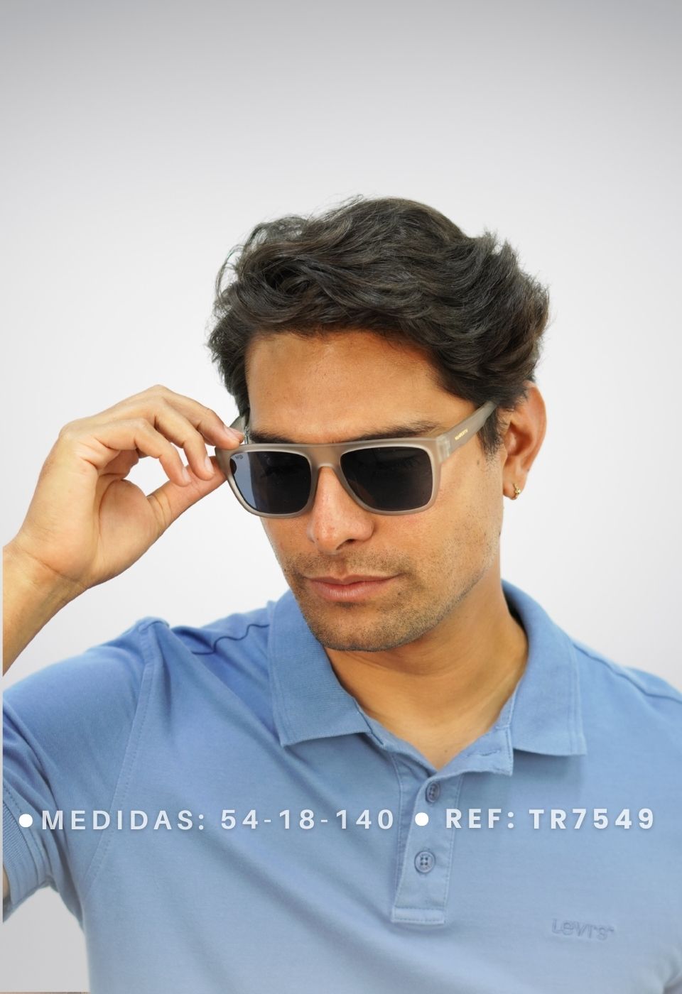 ggafas.com -Gafas Sol Filtro UV400 Lente Polarizado Negro-Naranja