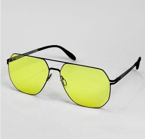 ggafas.com -Gafas Sol Filtro UV400 Lente Polarizado Negro-Amarillo