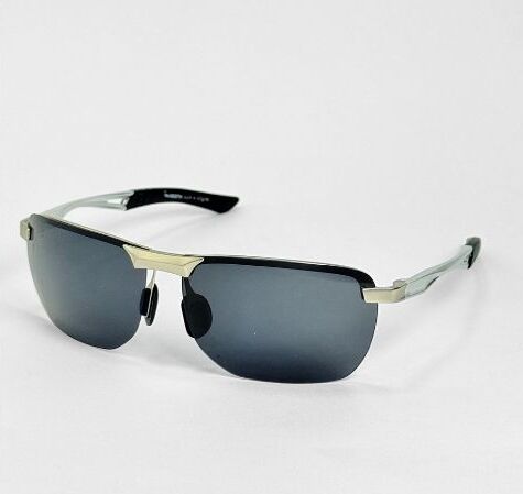 ggafas.com -Gafas Sol Filtro UV400 Lente Polarizado Plateado-Gris