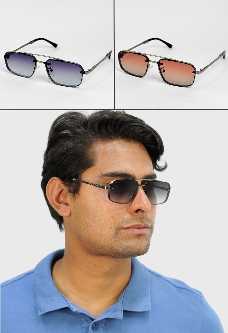 ggafas.com -Gafas Sol Filtro UV400 Lente Polarizado Gris-Rojo ggafas.com -Gafas Sol Filtro UV400 Lente Polarizado Gris-Rojo