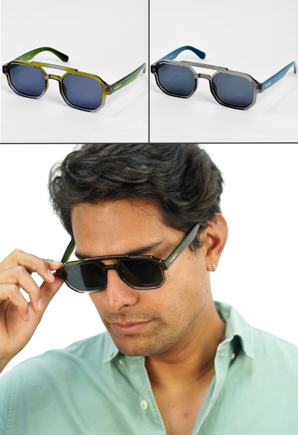 ggafas.com -Gafas Sol Filtro UV400 Lente Polarizado Azul-Gris ggafas.com -Gafas Sol Filtro UV400 Lente Polarizado Azul-Gris