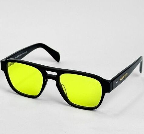 ggafas.com -Gafas Sol Filtro UV400 Lente Polarizado Negro-Amarillo