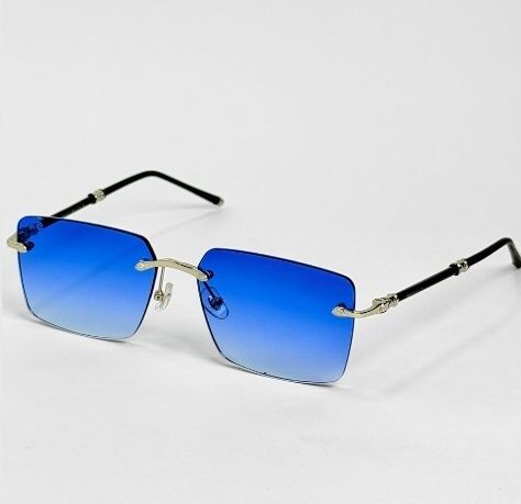 ggafas.com -Gafas Sol Filtro UV400 Lente Polarizado Plateado-Azul