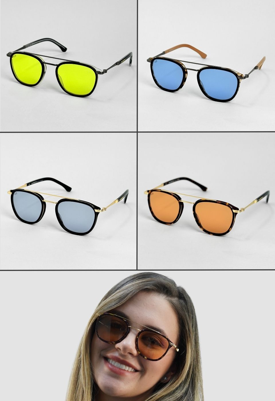 ggafas.com -Gafas Sol Filtro UV400 Lente Polarizado Negro-Naranja ggafas.com -Gafas Sol Filtro UV400 Lente Polarizado Negro-Naranja