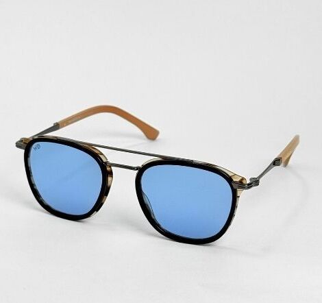 ggafas.com -Gafas Sol Filtro UV400 Lente Polarizado Gris-Azul