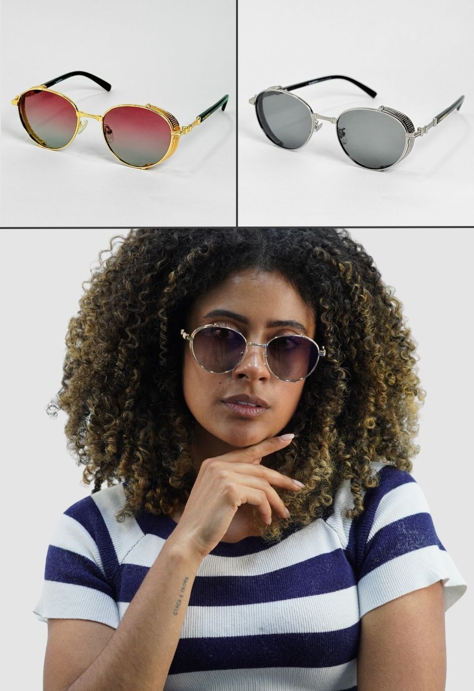 ggafas.com -Gafas Sol Filtro UV400 Lente Polarizado Plateado ggafas.com -Gafas Sol Filtro UV400 Lente Polarizado Plateado