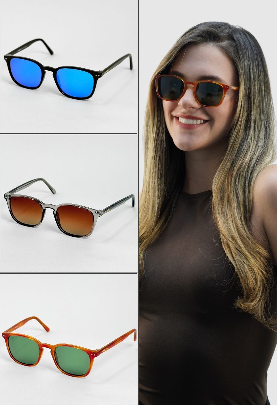 ggafas.com -Gafas Sol Filtro UV400 Lente Polarizado Naranja-Verde ggafas.com -Gafas Sol Filtro UV400 Lente Polarizado Naranja-Verde