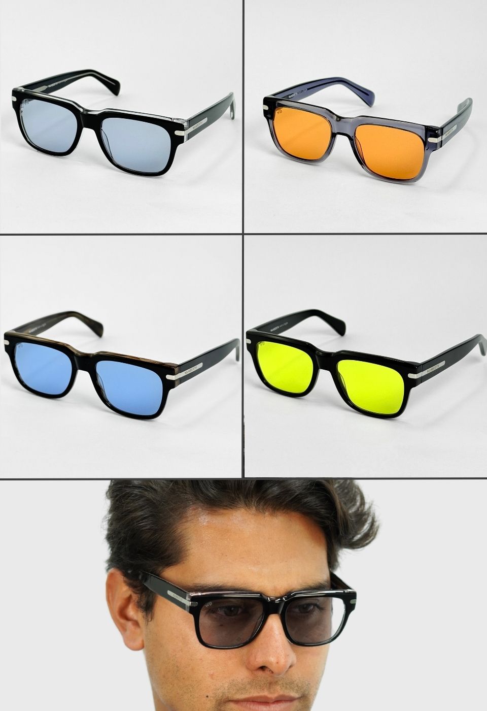 ggafas.com -Gafas Sol Filtro UV400 Lente Polarizado Negro-Amarillo ggafas.com -Gafas Sol Filtro UV400 Lente Polarizado Negro-Amarillo