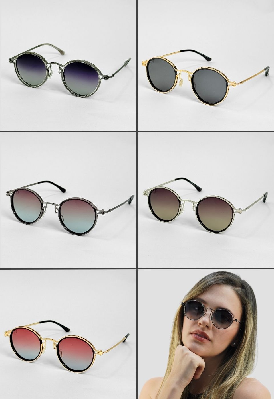 ggafas.com -Gafas Sol Filtro UV400 Lente Polarizado Plateado-Rosa ggafas.com -Gafas Sol Filtro UV400 Lente Polarizado Plateado-Rosa