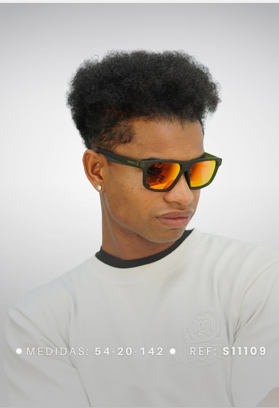 ggafas.com -Gafas Sol Filtro UV400 Lente Polarizado Negro-Café