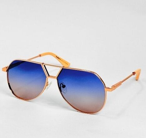 ggafas.com -Gafas Sol Filtro UV400 Lente Polarizado Dorado-Azul