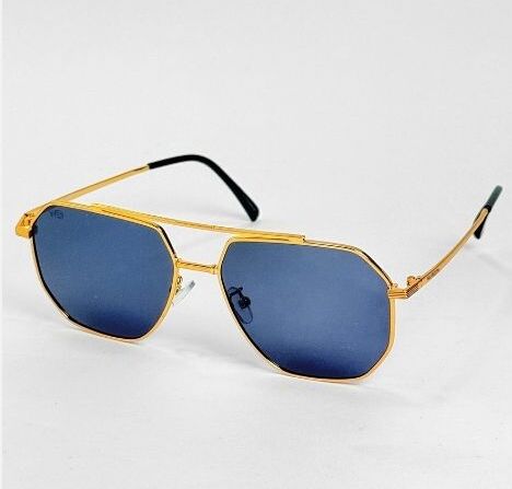 ggafas.com -Gafas Sol Filtro UV400 Lente Polarizado Dorado-Azul
