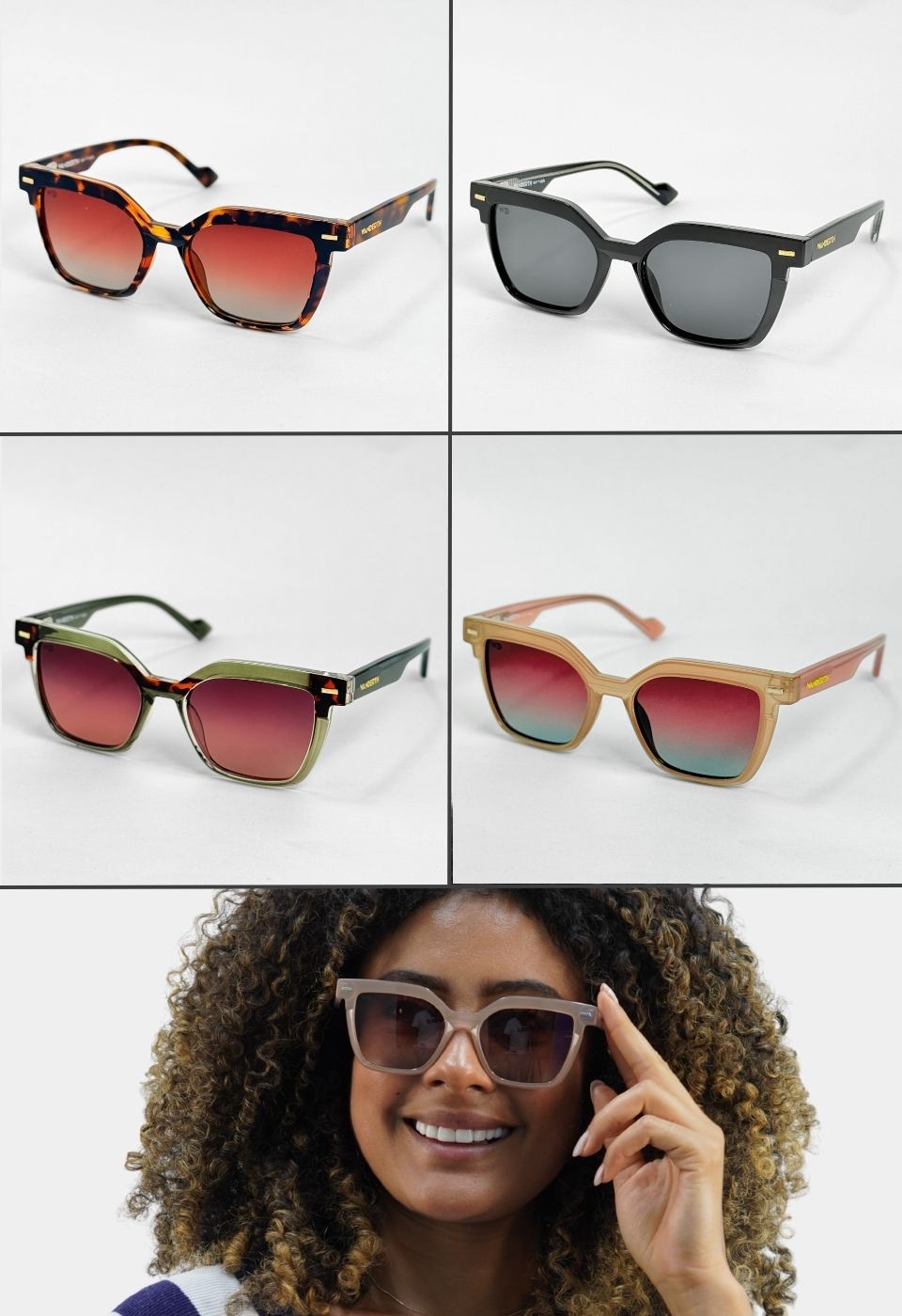 ggafas.com -Gafas Sol Filtro UV400 Lente Polarizado Beige-Rosa ggafas.com -Gafas Sol Filtro UV400 Lente Polarizado Beige-Rosa