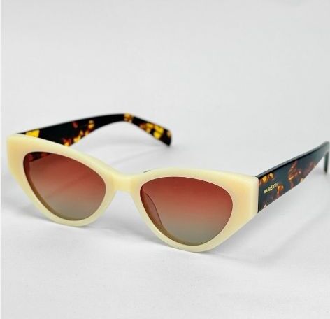 ggafas.com -Gafas Sol Filtro UV400 Lente Polarizado Beige-Rojo