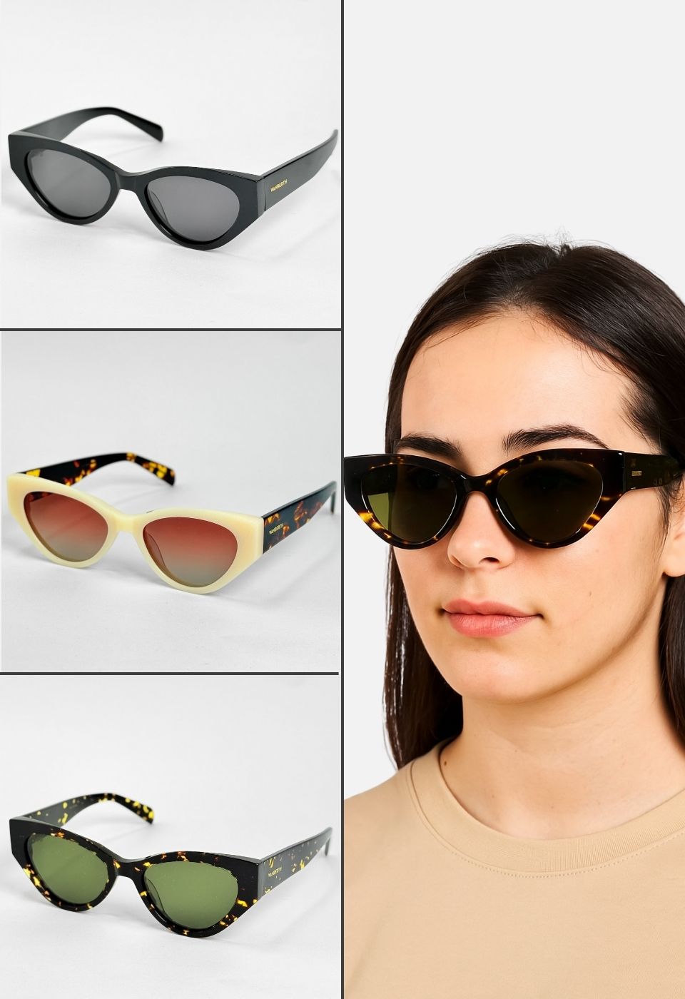 ggafas.com -Gafas Sol Filtro UV400 Lente Polarizado Negro-Verde ggafas.com -Gafas Sol Filtro UV400 Lente Polarizado Negro-Verde