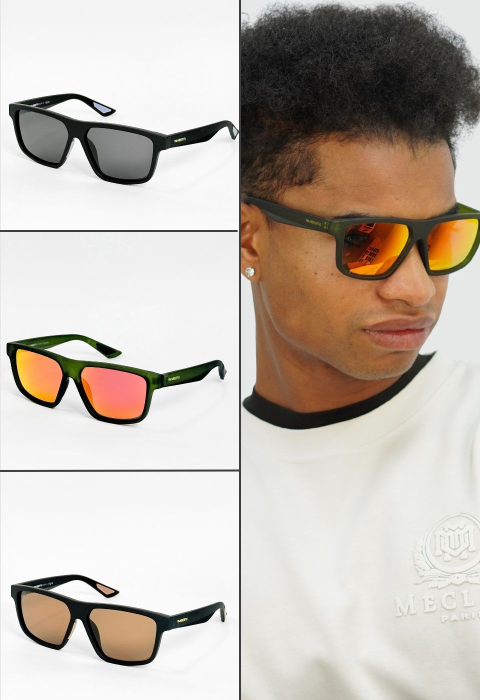 ggafas.com -Gafas Sol Filtro UV400 Lente Polarizado Negro-Café ggafas.com -Gafas Sol Filtro UV400 Lente Polarizado Negro-Café