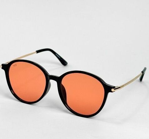 ggafas.com -Gafas Sol Filtro UV400 Lente Polarizado Negro-Naranja