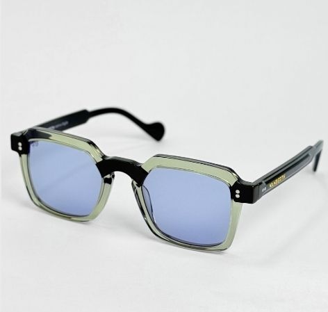 ggafas.com -Gafas Sol Filtro UV400 Lente Polarizado Negro-Azul
