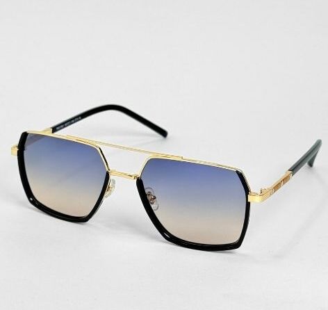 ggafas.com -Gafas Sol Filtro UV400 Lente Polarizado Dorado-Negro