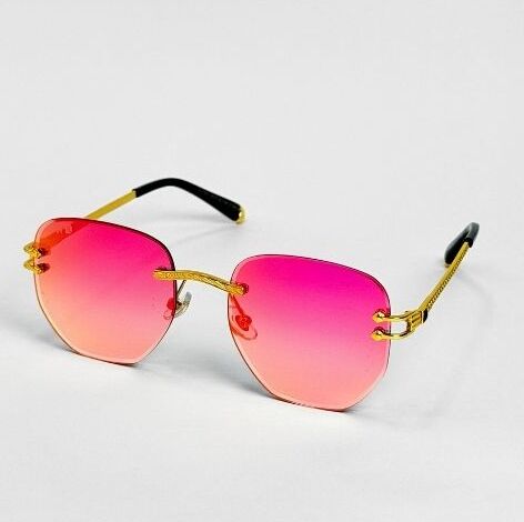 ggafas.com -Gafas Sol Filtro UV400 Lente Polarizado Dorado-Rosa
