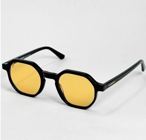 ggafas.com -Gafas Sol Filtro UV400 Lente Polarizado Negro-Amarillo